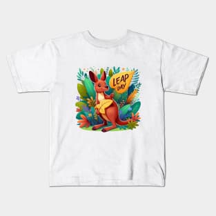 Leap Day. Leapling Kids T-Shirt